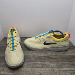 Nike SB Mens 10.5 Nyjah Free 2 Beach Topaz Gold 2021 Skateboarding BV2078-200